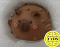 名創(chuàng  )優(yōu)品（MINISO）卡皮巴拉豚里豚氣盲盒手辦玩具桌面擺件生日禮物男女 端盒 曬單實(shí)拍圖