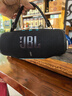 JBL CHARGE6 音樂沖擊波六代 便攜藍(lán)牙音箱+低音炮 戶外防水音響 賽道揚(yáng)聲器 男生禮物 黑橙配 曬單實(shí)拍圖