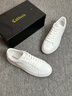CABBEEN卡賓網(wǎng)紅小白鞋男鞋透氣平底板鞋男春季百搭男士運動(dòng)休閑鞋男 320120551002-Z白色 41 曬單實(shí)拍圖