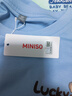 名創(chuàng  )優(yōu)品（MINISO）運動(dòng)套裝女夏季2025年新款純棉短袖小個(gè)子休閑夏裝搭配一整套女裝 淺藍+奶白(幸運愛(ài)心) L 165(顯瘦遮肚子) 曬單實(shí)拍圖