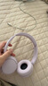 索尼（SONY）WH-CH520舒適高效頭戴式無線藍牙耳機 通話超長續(xù)航耳麥 復古便攜手機游戲英語學習適用 粉色 曬單實拍圖