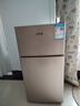 志高小冰箱89L迷你小型家用 下冷藏上冷凍兩用宿舍寢室出租房雙門(mén)辦公室電冰箱 節能省電 一級能效-89L金雙門(mén)【省電輕音】 曬單實(shí)拍圖