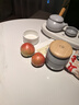 羚羊媽媽粗糧菜團(tuán)子餡大玉米面野菜全麥雜糧窩窩頭健康早餐速食 薺菜餡3個(gè)+山苜楂餡3個(gè) 共900g 曬單實(shí)拍圖
