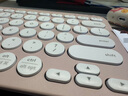 羅技（Logitech）時(shí)尚系列K380藍牙鍵盤(pán) 筆記本電腦手機iPad平板MAC薄膜鍵盤(pán) 超薄便攜辦公鍵盤(pán) K380line可妮兔 曬單實(shí)拍圖