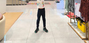 小豬班納男童褲子夏季2025款男大童薄款冰絲速干運動褲兒童夏裝休閑長褲   曬單實拍圖