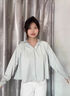 日本防曬衣女新款原紗型斗篷夏季寬松舒適透氣薄款冰絲防曬服外套 淺灰色【云朵原紗】 均碼 適合80-170斤 曬單實(shí)拍圖