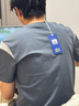 HLA短袖T恤男【60支長絨棉】舒適透氣短袖男夏季 曬單實拍圖
