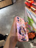 圣圖朗新款蘋果16多巴胺女孩適用iphone15promax可愛14plus手機殼12卡通11高級感全包液態(tài)硅膠軟13保護套 液態(tài)硅膠-捧花女孩-砂粉色  iPhone 16 pro 曬單實拍圖