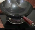 蘇美冠章丘老式鐵鍋炒菜鍋已開鍋炒鍋手工無涂層家用不粘鍋燃?xì)庠钸m用 精作款+(蓋子鏟子) 32cm 曬單實拍圖