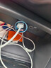 瑯西沃爾沃xc60車載充電器點(diǎn)煙器轉(zhuǎn)換器超級快充專用車充頭一拖三配件 三口【120W】銀色+一拖三線 【官方原配】25-26款xc60 曬單實(shí)拍圖