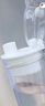 特百惠（Tupperware）晶彩男女學(xué)生運動(dòng)水杯帶濾隔茶水分離茶杯夏季塑料水杯子 珍珠白（帶茶隔）400ml1個(gè) 曬單實(shí)拍圖