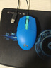 羅技（G）G102二代游戲鼠標(biāo)有線(xiàn)電競(jìng)鼠標(biāo)輕量化設(shè)計(jì)小手鼠標(biāo)RGB燈光宏編程吃雞8000DPI 藍(lán)色 防滑貼禮盒 曬單實(shí)拍圖