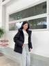 波司登反季羽絨服女90絨面包服寬松短款保暖加厚外套B250245112XS 曬單實(shí)拍圖