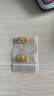 周大福中國結(jié)同心結(jié)足金黃金耳飾耳鉤女(工費(fèi):580計(jì)價)EOF1453 足金 約6.35g 曬單實(shí)拍圖