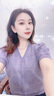香影a字牛仔半身裙女2025夏裝新款梨形遮胯傘裙中長(cháng)款藏青色裙子 套裝2 紫色短袖+半身裙套裝 XL 170/92A/125-140斤 曬單實(shí)拍圖