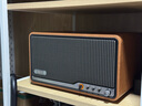 漫步者（EDIFIER）S300 高品質(zhì)復(fù)古藍牙音箱 HiFi級一體式大功率音響 居家音響 桌面音響 暖棕咖 曬單實拍圖