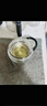 Count Qiabei日本進(jìn)口品質(zhì)摔不爛的玻璃茶杯耐高溫雙層鋼化保溫杯水杯男款防摔 弧度400ml皮紋黑【0010余生很貴 高硼硅玻璃 曬單實(shí)拍圖