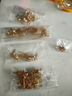 芙蕖 漢服頭飾全套簪子發(fā)簪發(fā)冠頭冠女流蘇超仙步搖古風(fēng)古裝發(fā)飾配飾品七夕情人節(jié)禮物 金色九件套(耳勾款) 曬單實(shí)拍圖