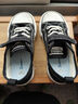 芭芭鴨兒童帆布鞋2026新款板鞋男女童童鞋春季中大童經(jīng)典親子鞋 黑色33 曬單實(shí)拍圖