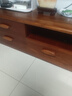 南宜（Nanyi） 電視柜金絲胡桃木實木電視柜茶幾組合現(xiàn)代中式大小戶型客廳家具 2.0m六抽電視柜 胡桃木 曬單實拍圖