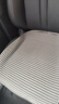 天然居汽車坐墊四季通用乳膠坐墊汽車坐墊小三件通用坐墊單片汽車座墊 乳膠三件套無靠背-淺灰 曬單實(shí)拍圖