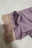 歐迪芬（Ordifen）夏季新品【冰絲性感】睡裙女夏季緞面蕾絲優(yōu)雅高級短袖連衣裙XL 曬單實(shí)拍圖