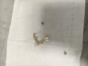 蝴蝶少女七音律耳環(huán)新款原創(chuàng)小眾高級感耳飾設(shè)計(jì)輕奢仿珍珠法式耳釘 七里音律耳釘-【1對】 曬單實(shí)拍圖