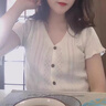 FSHE女士短袖v領(lǐng)短款露肚臍上衣針織衫2025夏季新款顯瘦鏤空t恤薄款女 白色 L 曬單實(shí)拍圖
