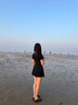 CEENIU泳衣女大碼胖mm海邊度假泡溫泉遮肉連體女士泳衣成人保守顯瘦裙式 大碼運動泳衣均碼【120-160斤】 曬單實拍圖