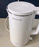 九陽（Joyoung）熱水壺燒水壺電水壺 雙層壺體 304不銹鋼 1.5L家用0膠水電水壺 K15FD-W100 曬單實拍圖