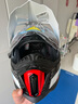 LS2碳纖維越野拉力盔摩托車(chē)頭盔男女機車(chē)四季防霧雙鏡片MX701 碳纖6K-蘭張口 3XL（61-62） 曬單實(shí)拍圖