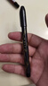 斑馬牌（ZEBRA）小楷煙熏色系秀麗軟筆 學(xué)生毛筆練字筆 彩色繪畫筆記手賬水彩筆 WF9 黑色 單支裝 曬單實拍圖