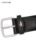 LACOSTE法國鱷魚(yú)男裝春夏潮流經(jīng)典彈力可調節黑色搭扣腰帶皮帶|RC4100 000/黑色 90cm 曬單實(shí)拍圖