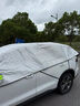 MOTCINO汽車車衣車罩半身半罩四季通用防曬防雨隔熱防塵罩牛津布外罩全罩 曬單實拍圖