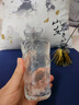領(lǐng)臣（LINGCHEN）冰川紋玻璃杯雞尾酒咖啡可樂飲料杯子家用高級(jí)網(wǎng)紅ins風(fēng)水杯套裝 曬單實(shí)拍圖