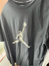 耐克（NIKE）Jordan官方喬丹男子速干籃球T恤夏季新款純棉 DRI-FIT HJ2863 011黑/帆白 2XL 曬單實(shí)拍圖