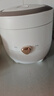美的（Midea）【國家補(bǔ)貼】電飯煲小型家用迷你小容量 1-2人微壓電飯煲 電飯鍋 宿舍旅行小型電煮鍋一鍵操作 【不易粘內(nèi)膽】 1.2L 香甜Q彈飯 曬單實(shí)拍圖