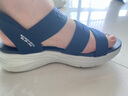 斯凱奇（Skechers）涼鞋女士2025年夏季厚底百搭休閑運(yùn)動(dòng)涼拖鞋外穿透氣沙灘鞋120006 曬單實(shí)拍圖