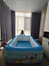 Bestway兒童游泳池寶寶小孩室內(nèi)外家用電動(dòng)充氣史迪仔周邊玩具洗澡戲水池 曬單實(shí)拍圖