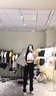 莜仙格vibe風百搭黑色直筒牛仔褲女新款韓版辣妹潮流時尚hiphop高街褲子 黑色 M 建議 95-105斤 曬單實拍圖