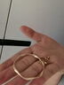 Jay無(wú)痛蚊香盤耳夾無(wú)耳洞女夸張大耳圈耳環(huán)送閨蜜送女友生日禮物 曬單實(shí)拍圖