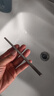 COLOUR ZONE 色彩地帶砍刀眉筆防水防汗不掉色野生眉01灰棕色眉粉新手生日禮物送女友 曬單實(shí)拍圖