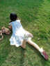 緋垚連衣裙法式甜美風(fēng)藍(lán)色碎花仙女裙夏季新款小個子女蛋糕裙短裙子 【藍(lán)色】 L 曬單實拍圖
