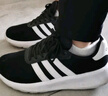 阿迪達(dá)斯 （adidas）男鞋夏季運動鞋舒適透氣休閑鞋子耐磨緩震跑步鞋  42 曬單實拍圖