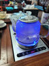 豐谷全自動(dòng)上水電熱水壺 茶臺(tái)燒水壺 家用辦公嵌入式茶桌茶幾一體機(jī)茶具電茶爐套裝 1L （37*20cm）底部上水銀色-消毒款 曬單實(shí)拍圖