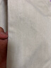 Teenie Weenie小熊女裝簡(jiǎn)約時(shí)尚春夏明顯裝飾寬松直筒牛仔褲長(zhǎng)褲子 卡其色 M (165) 曬單實(shí)拍圖