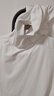 駱駝（CAMEL）冰感速干原紗防曬衣服女防紫外線薄外套 J25BA9L3017 無際白 M 曬單實(shí)拍圖
