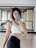 neverme運(yùn)動(dòng)內(nèi)衣女前拉鏈高強(qiáng)度收副乳瑜伽上衣透氣網(wǎng)紗美背外穿 奶白色 L 【建議 75D/80ABC/85A】 曬單實(shí)拍圖