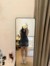沂懿裙子女短裙夏季2025新款牛仔背帶裙學(xué)院風(fēng)半身裙連衣裙學(xué)生a字裙 大口袋牛仔背帶裙【藍(lán)色】 M 曬單實(shí)拍圖