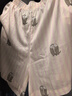 野獸派家居（tbh）都市野獸海獺星光緞家居服套裝可外穿家居服睡衣夏 海獺星光緞短款家居服 粉白條紋 S 曬單實(shí)拍圖